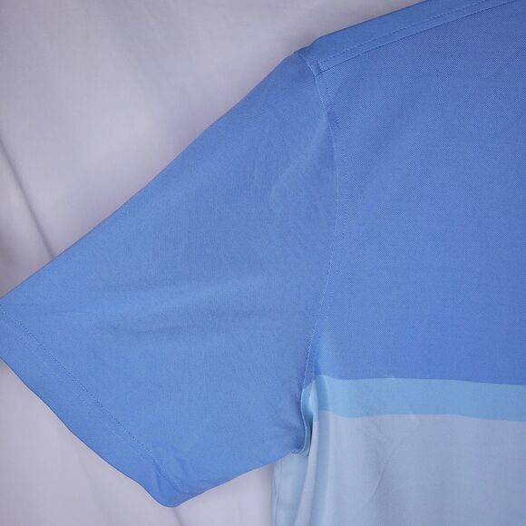 Stitch Polo Shirt Mens M/L Blue Colorblock Golf Performance - Picture 3 of 11